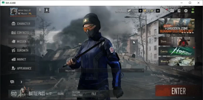[MOBILE] Lvl 30|SV 12,6M|CV 7,7M|Max Tac Uniform|B Machete|MDR,ACE31,AR57,AK12,AK74N,Etc|GearSkin|CNOFF|Infinite|CheckSS(AB1905)