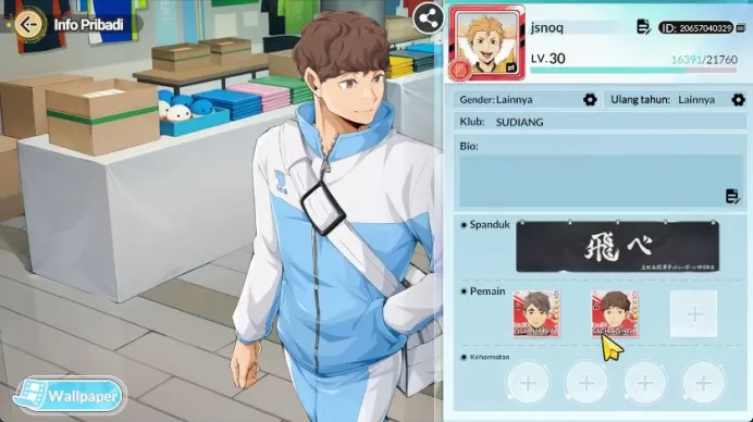 SEA|Lvl 30|2 UR+Memo [Osamu,Hirugami]+8 SSR [Eita,Tanaka,Tsukishima,Haruki,Yuji,Ojiro,Kuroo,Kentaro]|Google|Check SS (HFH832)