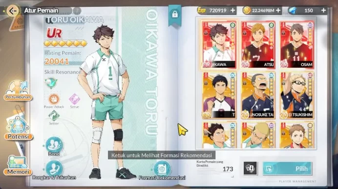 SEA|Lvl 46|3 UR[Oikawa+Memo,Osamu+Memo,Atsumu]+13 SSR [Goshiki,Tanaka,Tsukishima,Yaku,Iwaizumi,Etc]|Google|Check SS (HFH836)