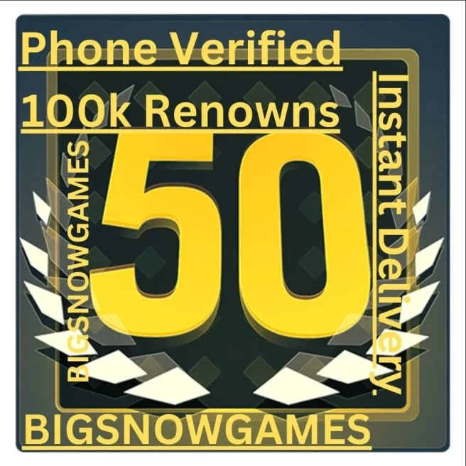 Phone Number Verified [R6S PC/XBOX/PSN ]- LEVEL 50 + 100K RENOWS 21 Smurf | READY TO Rank RANKED READY | Full Access [Instant Delivery]