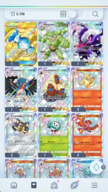 EN| 5k+ Card| 90+ EX| Crown Rare Candy| 20Shiny| Ready 2 Play Deck (Mega Altaria,Blaziken,etc) | 178k Dust | Nintendo| (PKM985)