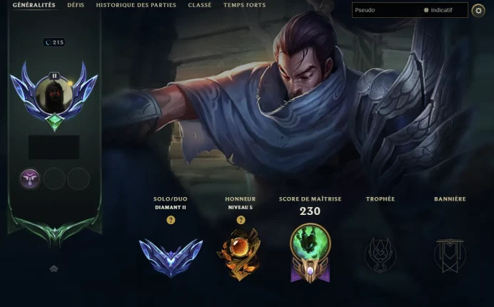 D2 ELO HONOR5 HANDLEVELED NEVER BAN >150 champs 31 skins (2 ultimate)