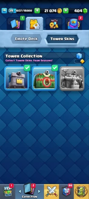 Clashroyall (Android/iOS)  KT 13 -lvl 38 -Cards 106 /120 -  Max Card 8 / Lvl 13 Card 2 / Emote 55 / Tower skin 2 /Fast delivery