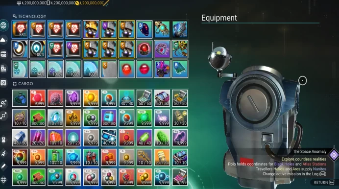 [STEAM] No Man's Sky Account | Randomly 3 Level S Spaceships +1 Level S Weapon +1 Level S Cargo Ship | Novice Recommendation | Full Access