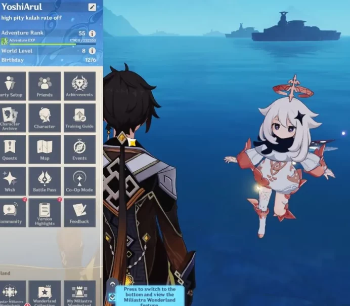 ASIA|AR 55| 6 Limited + 2 [5 Star Weapon]|[Chasca,Zhongli,Klee,Nahida,Skirk,Albedo]|MC Male|Take Email|Check SS(GI3529)
