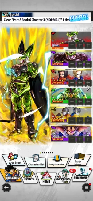 T6-IOS+Android-UL Cell 12 Red Star+Android 17 18+Gammar 1 2+Have Story+Event Farm CC