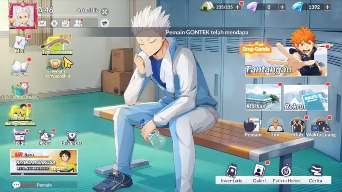 SEA|Lvl 46|1,3K DM|4 UR+Memo [Wakatoshi,Hoshiumi,Oikawa,Bokuto]+8 SSR[Iwaizumi,Satori,Goshiki,Etc]|Google|Check SS (HFH846)