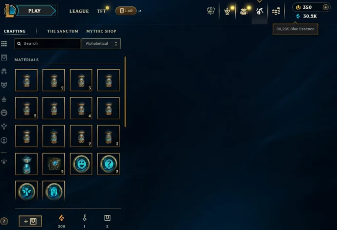  【 EUNE 】 ⸱ Iron IV 0% WR  | Hand - ( leveled + De-ranked  ) | Unverified  | 30265 BE  | 350 RP  | Untouched-Loot  | Check Description 