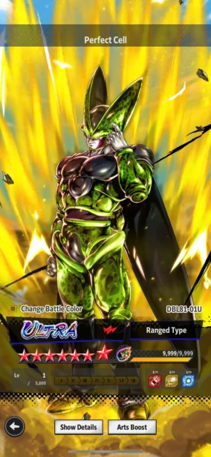 T7-IOS+Android-UL Cell Full Red Star+Team Android-Gammar+Android 17+Perfect Cell+Android 17 18+Story+Event Farm CC