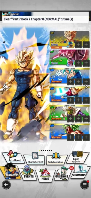 T10-IOS+Android-3 UL(Majin Vegeta Red Star+Rose Red Star)+Pikkon+God Goku+Trunks+Story+Event Farm CC