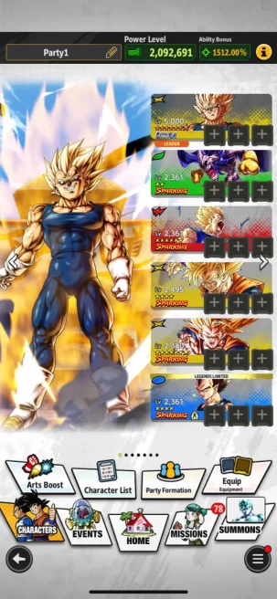 T14-IOS+Android-UL Majin Vegeta Full Red Star+God Goku+SS3 Goku+Have Story+Event Farm CC