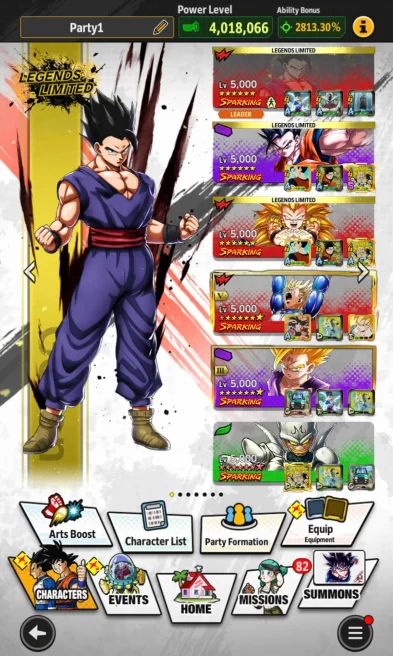T15-IOS+Android-20 Legends Limited+Equipment+Team Gohan+Gotenks+Namek Goku+Ultimate Gohan+Super Baby 2+Goku Mini+God Goku+Story+Event Farm CC