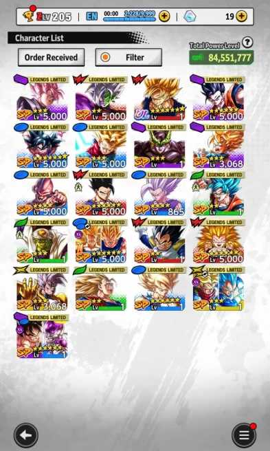 T15-IOS+Android-20 Legends Limited+Equipment+Team Gohan+Gotenks+Namek Goku+Ultimate Gohan+Super Baby 2+Goku Mini+God Goku+Story+Event Farm CC