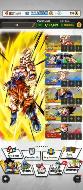 M1-IOS+Android-UL SS Goku Full Red Star+Goku and Bardock Red Star+Namek Goku+Soul+Event Farm CC