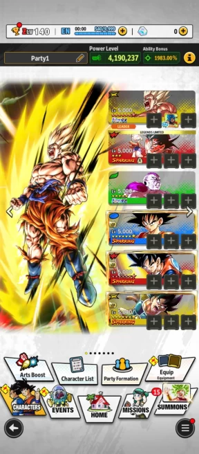 M6-IOS+Android-3 UL(SS Goku Full Red Star+Frieza)+Goku Saga+Goku and Bardock+Namek Goku+Goku and Frieza+Buu Kid Zenkai+Soul+Event Farm CC