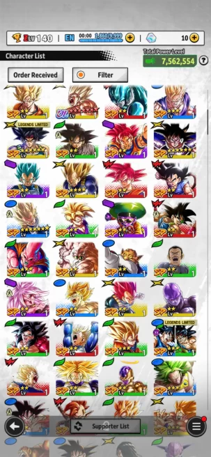 M5-IOS+Android-UL SS Goku Full Red Star+Namek Goku Red Star+Soul+Event Farm CC