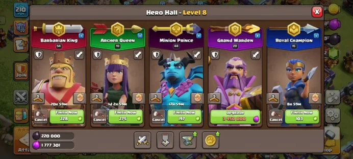 coc  ! best in all market + cheap price : 2237