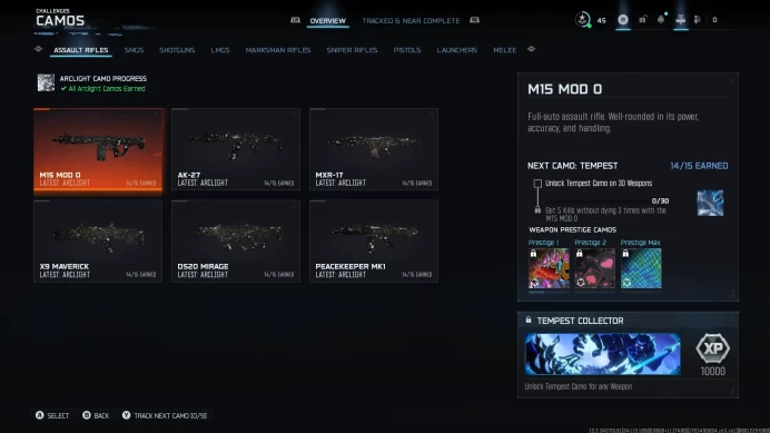 bo7 Arclight Camo Unlocked On 6 Ar Includes 6 Shattered Gold 4  Level 44     Full access   Handmade  Linkable to all platforms 