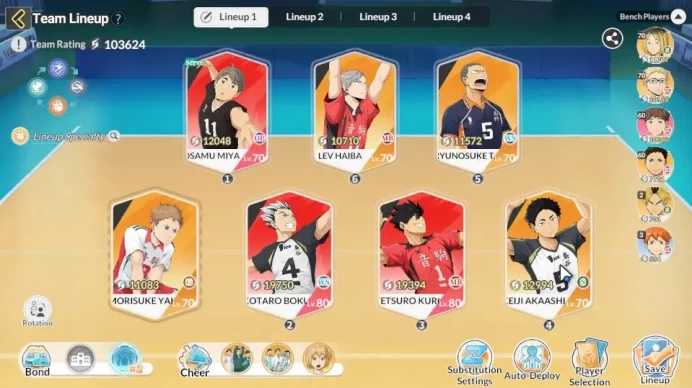 SEA|Lvl 46|1,3K DM|4 UR [Bokuto+Memo,Hirugami+Memo,Osamu,Kuroo]+8 SSR [Kenma,Akaashi,Yaku,Tanaka,Etc]|Google|Check SS (HFH814)