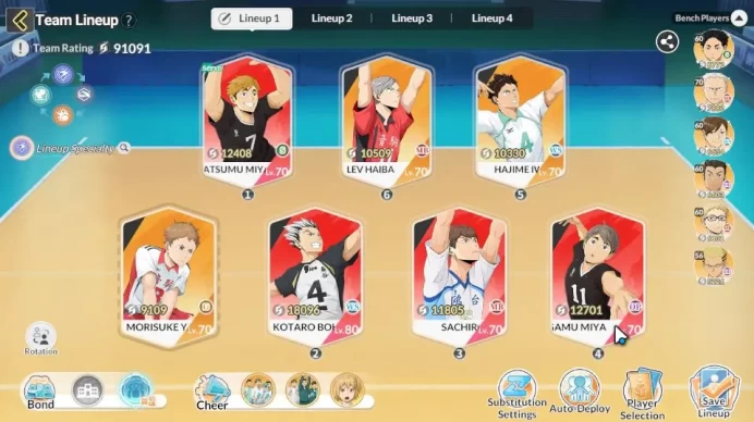 SEA|Lvl 44|4 UR [Bokuto+Memo,Hirugami+Memo,Oshamu+Memo,Atsumu]+13 SSR [Iwaizumi,Yaku,LevHaiba,Aone,Etc]|Google|Check SS (HFH859)