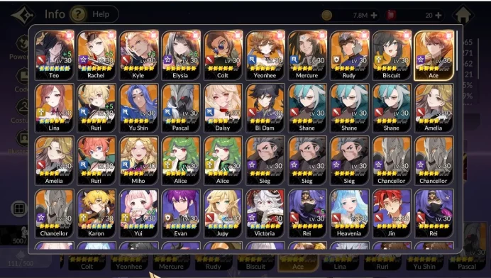 [Re:BIRTH]Global300xx|23 Legend, 10 SPECIAL|TeoTc6,RachelTc2,LinaTc2,Kyle,Elysia,Biscuit,etc |Log Google| Check SS(SKR999)