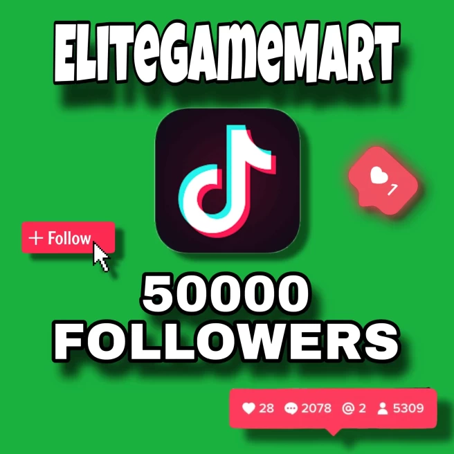 50.000 TikTok Followers – Fast Delivery, 100% Secure, Affordable Price