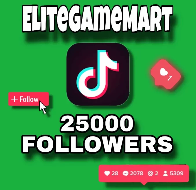 25.000 TikTok Followers – Fast Delivery, 100% Secure, Affordable Price