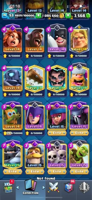 KT 14 MAX , MAX CARDS , CH NAME FREE , SKIN TOWER , FULL MAGIC , (107)