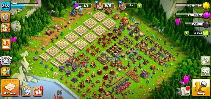 TH 16 MAX !! 255 XP !! All HEROES MAX !! 3826 WAR STAR !! 2500 MEDALS !! 7 EPIC EQUIPMENTS ( 2 EPIC MAX)!! 3.7K GEMS !! HIGH BUILDER HALL !