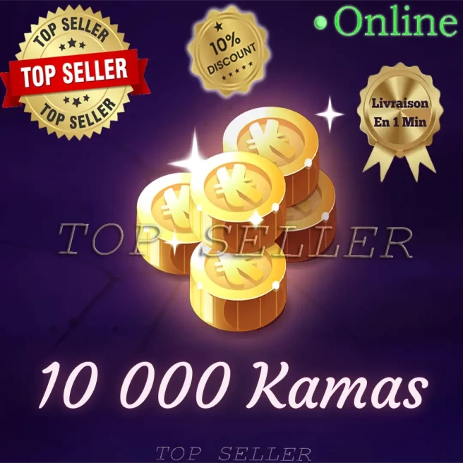 Tylezia | 10.000 Kamas | 0.01 M Tylezia | Dofus Retro | Top Seller | Livraison Instantanée | Kamas