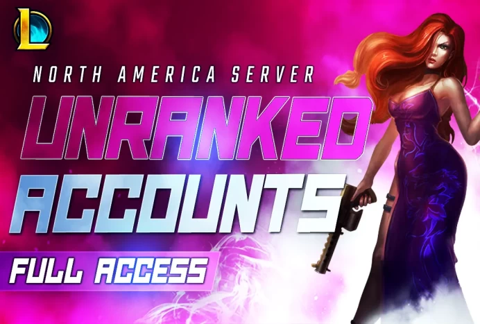 NA | UNRANKED | 30+ LEVEL | MAIL CHANGEABLE LEAGUE OF LEGENDS ACCOUNTS