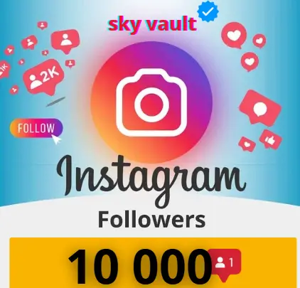 | 10 000 followers to you account | No log in Needed | Fast Delivery |