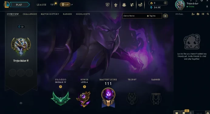 EUW / EMERALD 4 %57wr / 55 Champ / 3 Good Skins(3 Epic) / 24.9K BE / HONOR 4 / S12 ACC / 39 LVL / FULL ACCES / HANDMADE / CHEAP
