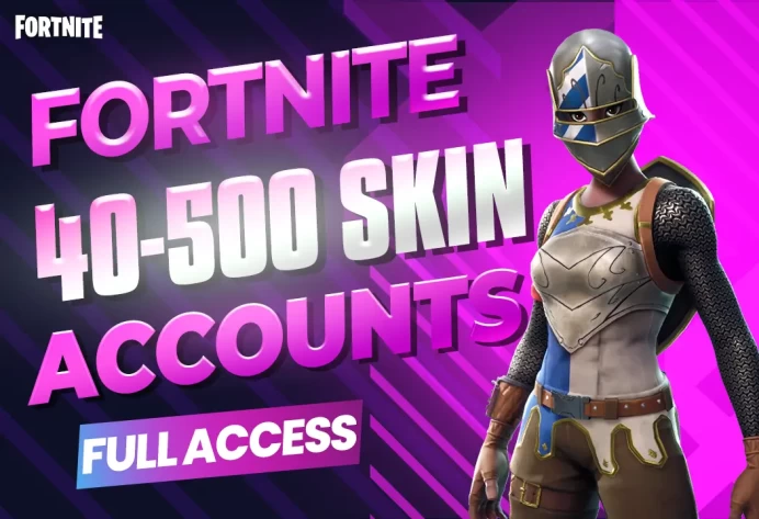 FORTNITE 40-500 SKINS FULL ACCESS ACCOUNTS | OUTFITS | PICKAXES | GLIDERS | BACKPACKS | EMOTES