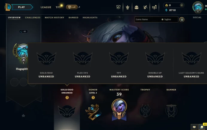 Unverified OLD HAND 【EUW】2019-2022 Year NO BANS LVL 30+ Full Access Instant Delivery 20+Champions BE 8710