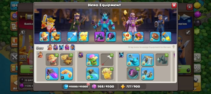 16 MAX EQUIPMENT | FREE NAME | LOTS OF MAGIC ITEMS | 100% SECURED INSTANT RECEIVE
