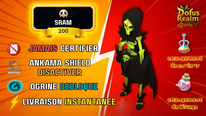 Sram Niveau 200 Rafal • Jamais Certifié • Ultra Sécurisé