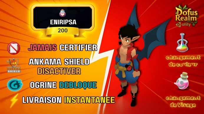 Eniripsa Niveau 200 Rafal • Jamais Certifié • Ultra Sécurisé