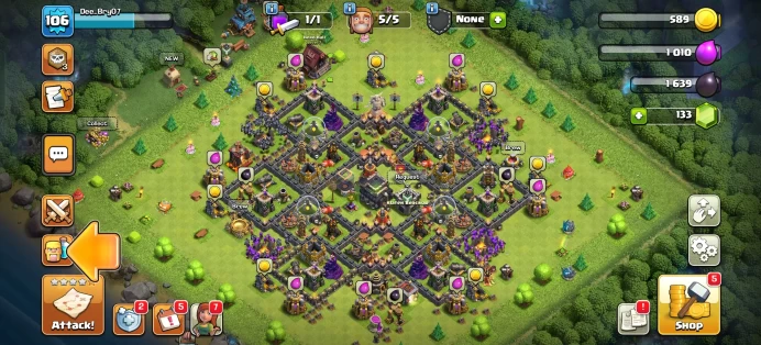[Code 7775] Th9 XP 106 + Clan level 6 / Semi Max / Very Cheap