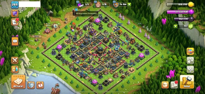 1464 [ TH 17 ] [ LVL = 265 ] [BK 100 /AQ 100 /GW 75/RC 50/BM 35] [ iOS and Android ]/SC ID