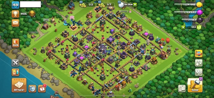 1465 [ TH 15 ] [ LVL = 160 ] [BK 73 /AQ 81 /GW 60/RC 29/BM 27] [ iOS and Android ]/SC ID