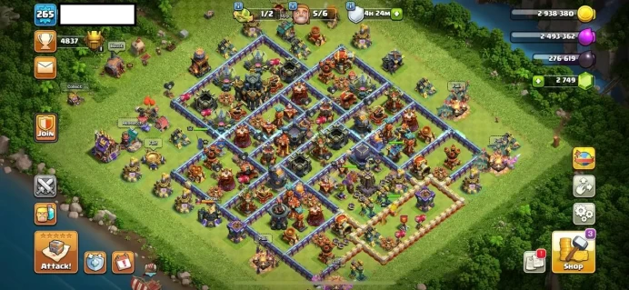 1450 [ TH 17 ] [ LVL = 265 ] [BK 96 /AQ 95 /GW 75/RC 50/BM 35] [ iOS and Android ]/SC ID