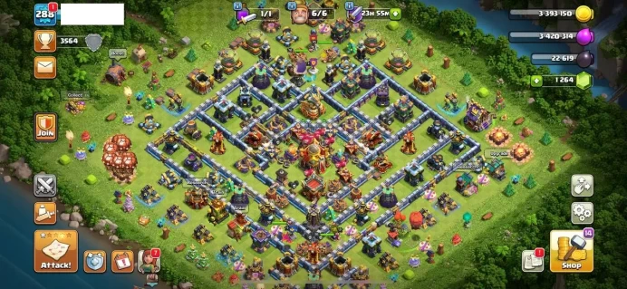 1413 [ TH 16 ] [ LVL = 288 ] [BK 65 /AQ 95 /GW 70/RC 32/BM 32] [ iOS and Android ]/SC ID