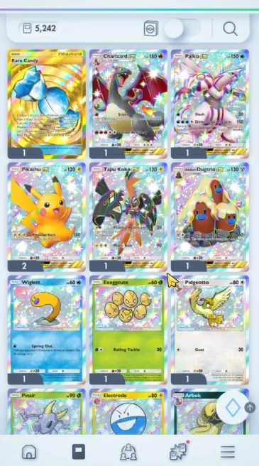 EN|5K Cards|1Crown RareC|21Shiny(CharizardEX,PikaChuEX)+5Immer+FA|MetaDeck(MegaAltaria,MegaGyara,Etc)|Nintndo|SS(PKM989)