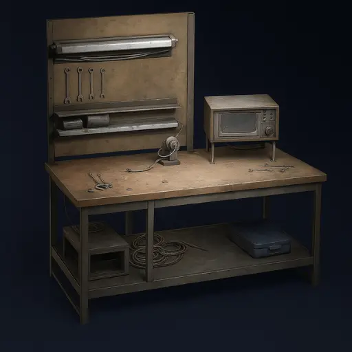 Weapon gunsmith bench lv1-2 All materials - Real stock + Fast delivery