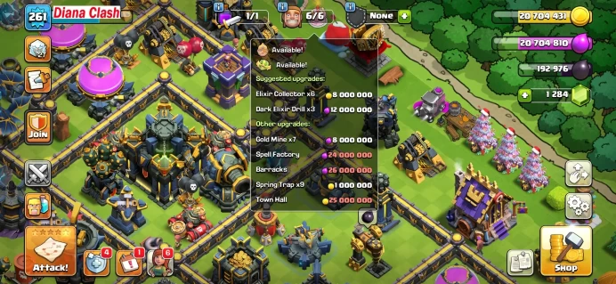 10%  Discount TH17 Before Update- 15 Hero Skins- TH18- XP261- 20K Legendary Loot- Lifetime Warranty- With TH10 Gift