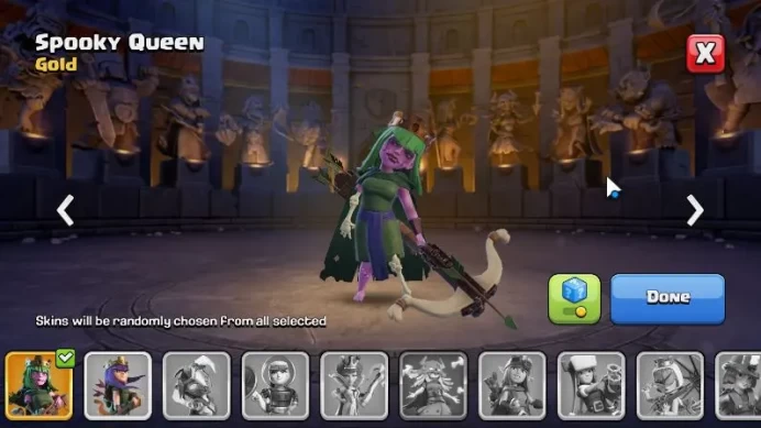 TH 12 - BH 10|LV 136|Limited Hero Skin|HH 7|BK 50,AQ 62,GW 31,MP 32,RC 15|CN OFF|Protect OFF|TAKE MAIL(COC1684)