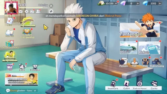 SEA|Lvl 43|2,3K DM|3 UR+Memo [Atsumu,Hoshiumi,Kuroo]+13 SSR [Iwaizumi,Tsukishima,Yaku,Kenma,Etc]|Google|Check SS (HFH838)