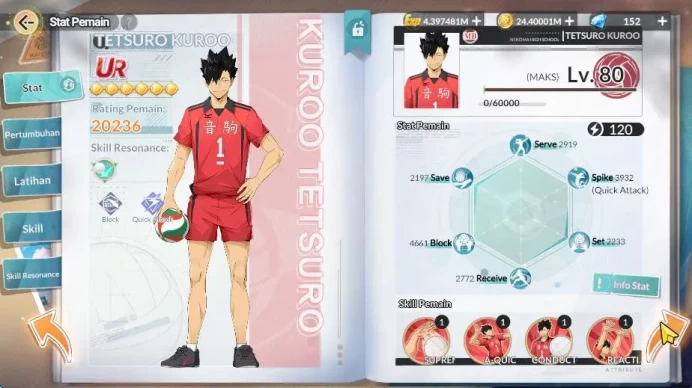 SEA|Lvl 49|5 UR + Memo [Hoshiumi,Hirugami,Oikawa,Kuroo,Atsumu] + 5 SSR[Hinata,Iwaizumi,Nishinoya,Etc]|Google|Check SS (HFH876)