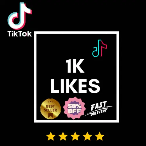 TikTok 1k Tiktok likes / Fast Delivery / TikTok likes TikTok / Fast Delivery / 1.000 TikTok likes